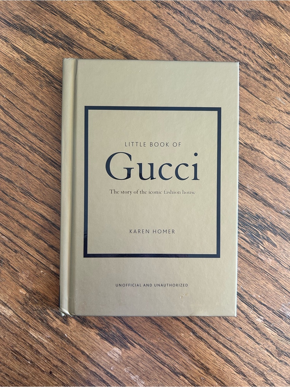 Little Book Of Gucci by Karen Homer Hardcover Book